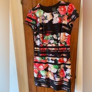 Adrianna Pappell Floral Sheath dress